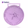 Plaquage violet - Clôture - Médailles_peakeen