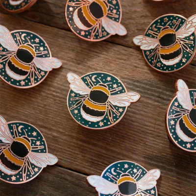 Hard Enamel Bee Pin