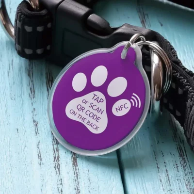 custom nfc pet tag