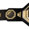Dettaglio del lato sinistro dell'accessorio UFC Championship Belt