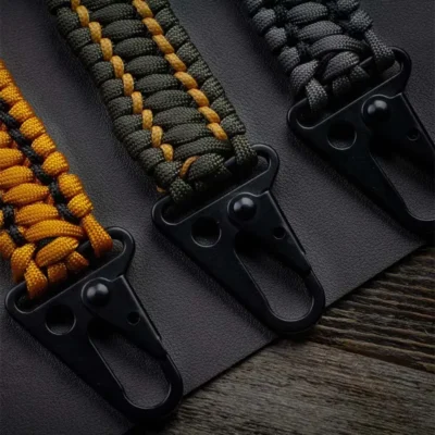 wholesales outdoor paracord keychain