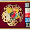 Five combinable hiking medals with ribbon in a medal gift box