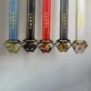 Five hiking medals