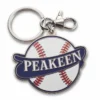 Portachiavi da baseball personalizzato, perfetto per gli appassionati di sport e per i regali personalizzati.