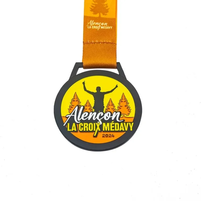 medalla alencon la croix medavy run