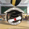 Individuelle Abschlussmedaille mit einem schwarz-goldenen Stern, der Leistung und Exzellenz symbolisiert.