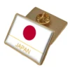 日本国旗のラペルピンは、卸売購入や愛国的なアクセサリーに最適です。