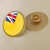Un pin's représentant le drapeau de Niue, idéal pour les collectionneurs et les amateurs de symboles nationaux.