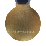 medal raised text