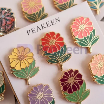 flower pins