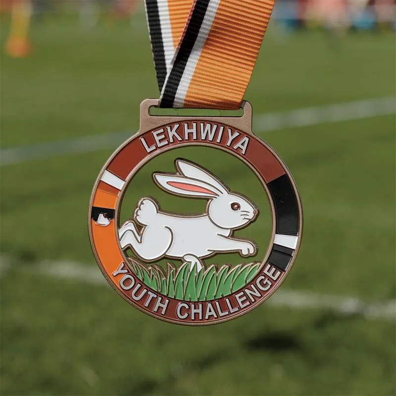 running medal