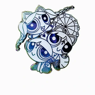 Broche de placage arc-en-ciel