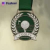 Individuelle Golfmedaillen mit einzigartigem Design, perfekt für Auszeichnungen und Anerkennungen bei Golfturnieren.