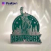 Unique New York City enamel pin, capturing the essence of the city in a compact and fashionable design.