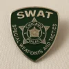 Chicago Police SWAT badge featuring the special weapons and tactics insignia, symbolizing law enforcement readiness.