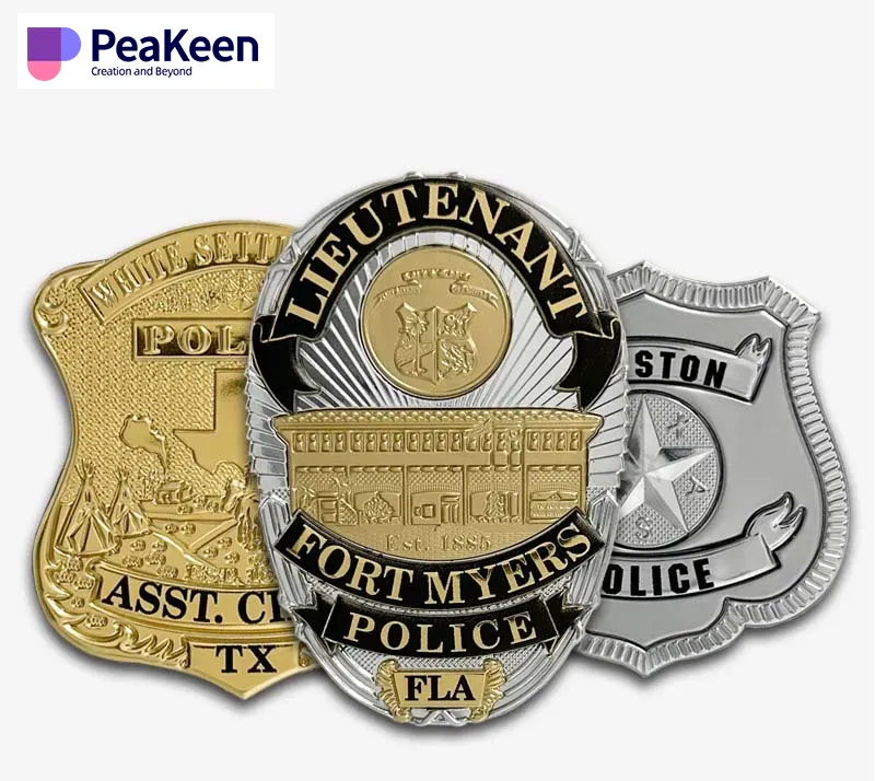 Police department badges