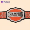 A vibrant children's championship belt showcasing the word "Champion" in bold letters.