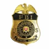 Insignia en la que destacan las letras "FBI", que representan a la Oficina Federal de Investigación.