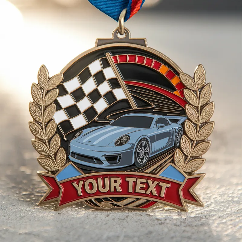 car racing Event Commemorations medal