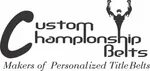 Ceinture de championnat personnalisée logo