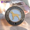 Medalla para perro personalizada con su texto personalizado, ideal para honrar los hitos de su querida mascota.