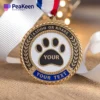 Medalla para perro personalizada con un diseño único, perfecta para celebrar los logros e hitos de tu mascota.