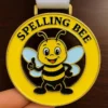 Spelling Bee medal adorned with a bee illustration and the words "Spelling Bee."