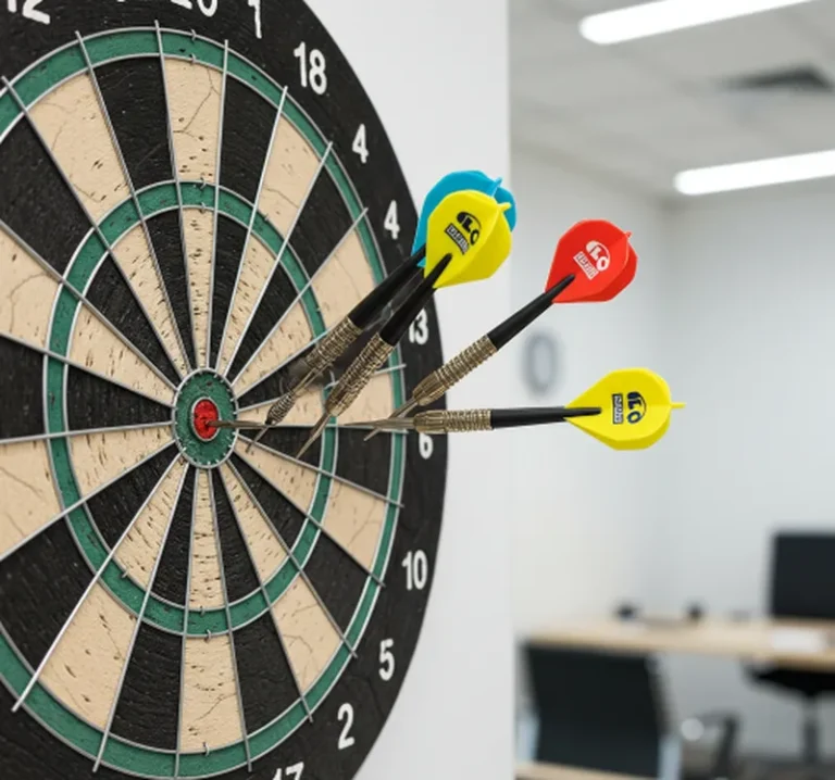 Dartboard With Dart Arrows As Promotional Gifts In Supermarkets