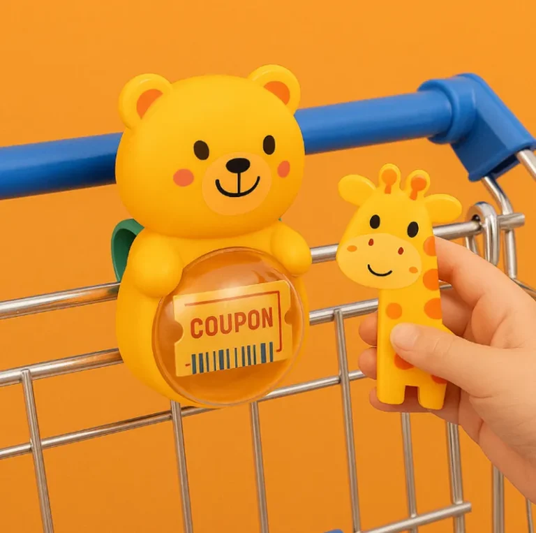In Cart Coupon Dispenser Toys for Kids In Supermarket