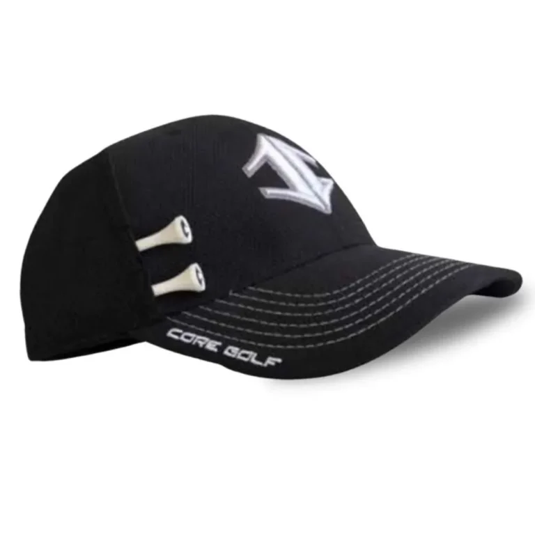 Golf Baseball Hat with Ball Tee