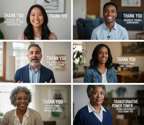 Digital Thank You Videos