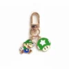 A keychain featuring a Mario Bros character, showcasing the iconic plumber in a vibrant design.