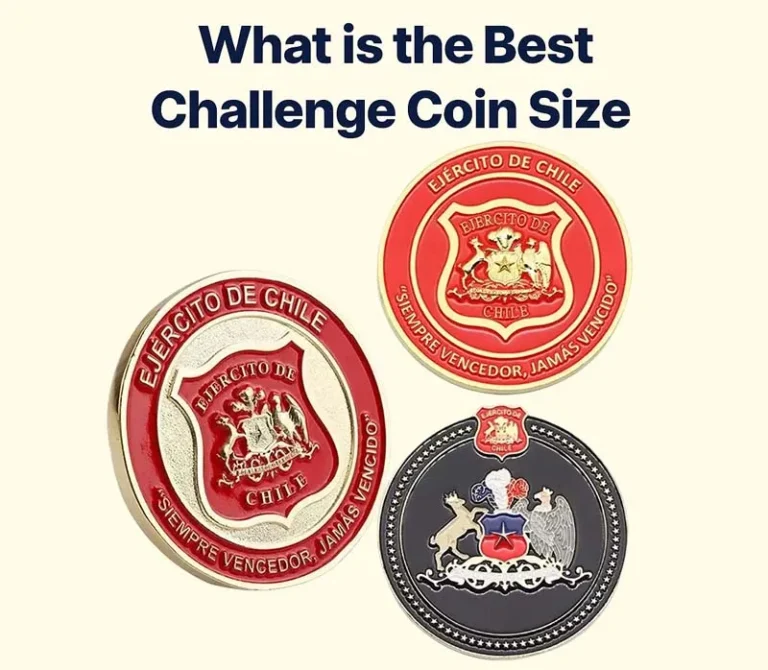 What is the best challenge coin size