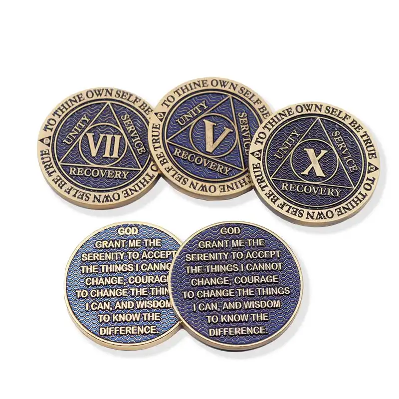 Alcoholics Anonymous Coin