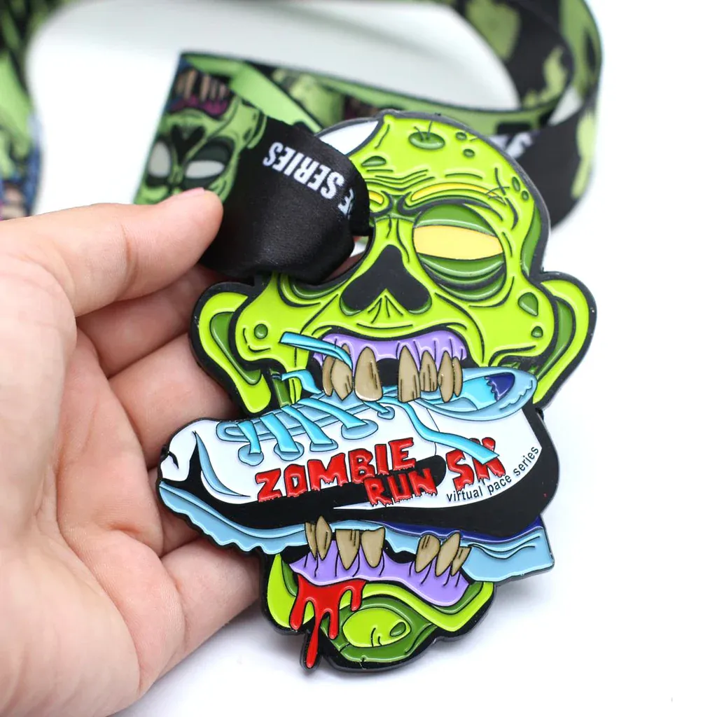 Halloween Virtual Run Medal