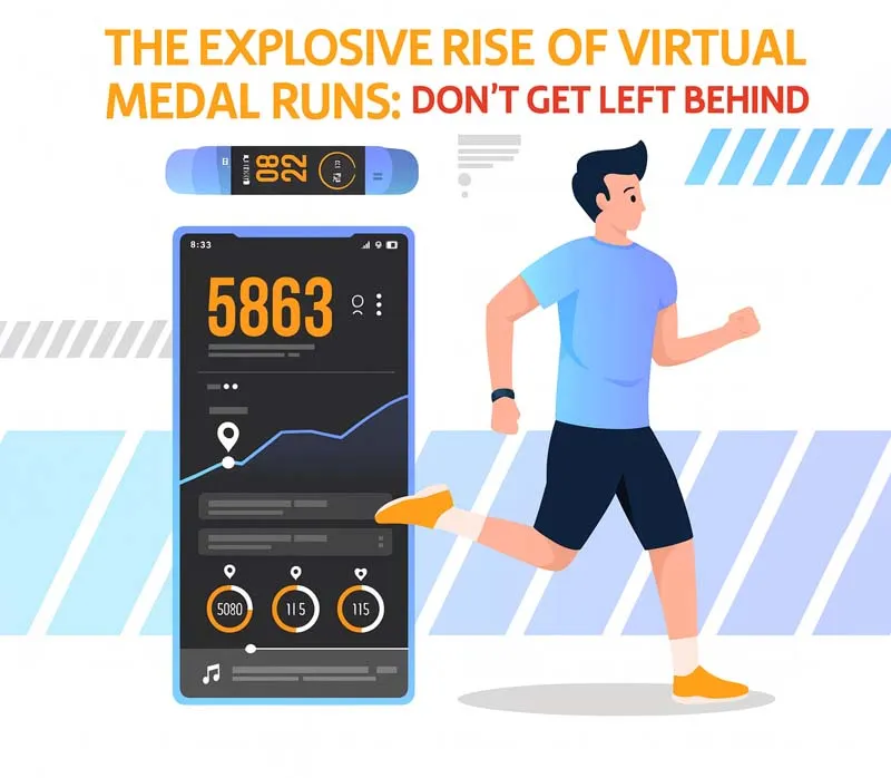 The Explosive Rise of Virtual Medal Runs Don't Get Left Behind