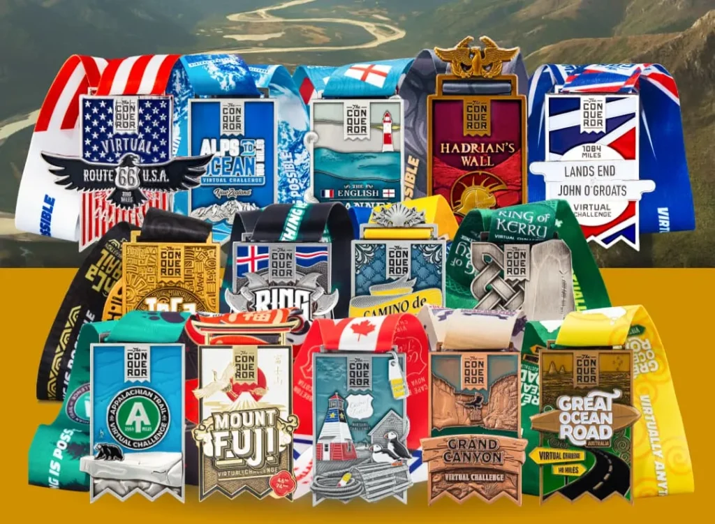 virtual running medal