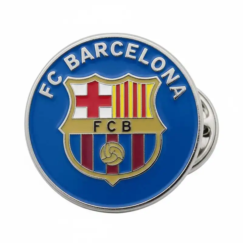 soft enamel fcb team pin