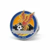 Mountain View FC badge featuring a football design, ideal for club pin collectors and fans.