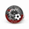 Steel City FC badge featuring a stylized design, representing the football club for pin collectors.