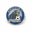 Badge featuring the North Star FC logo, designed for football club pin collectors.