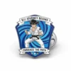 A pin featuring the phrase "BJJ Journey Begins: Embrace the Path," designed for jiu jitsu beginners.