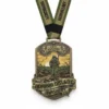 Medal featuring the words "Honor" and "Duty," awarded for participation in an Army run event.