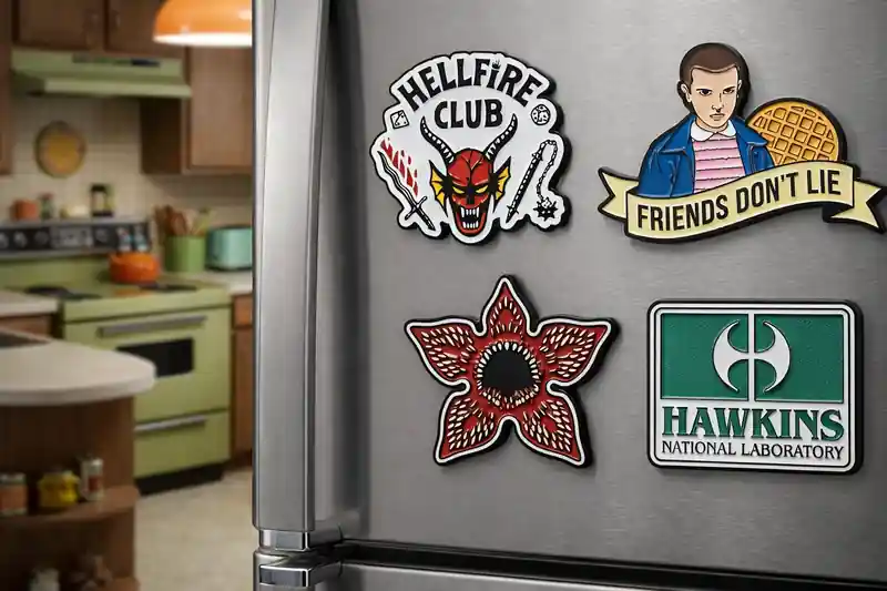 Écran De Maître Magnétique Stranger Things Hellfire Club - Pour Jeux De Rôle (D&D, Shadowrun) - Design Collector - 440x230 Mm