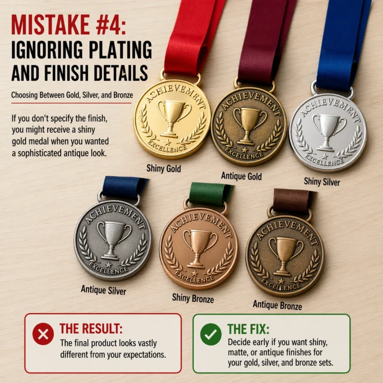 Mistake #4 Ignoring Plating and Finish Details