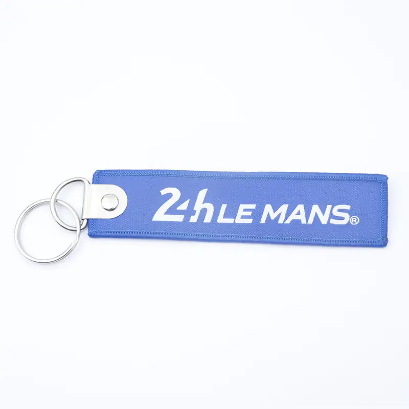 Custom keychain produced by PeaKeen for the 24 Hours of Le Mans