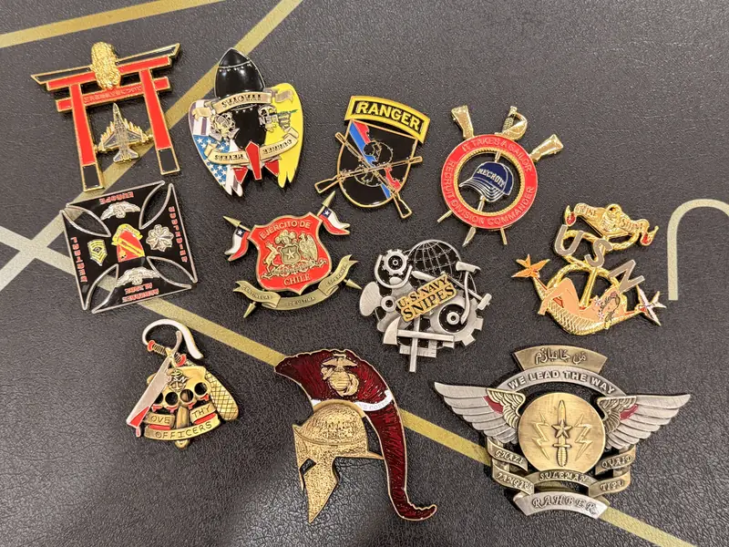 custom shape challenge coins